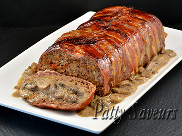 Bacon Wrapped Beef Meatloaf small