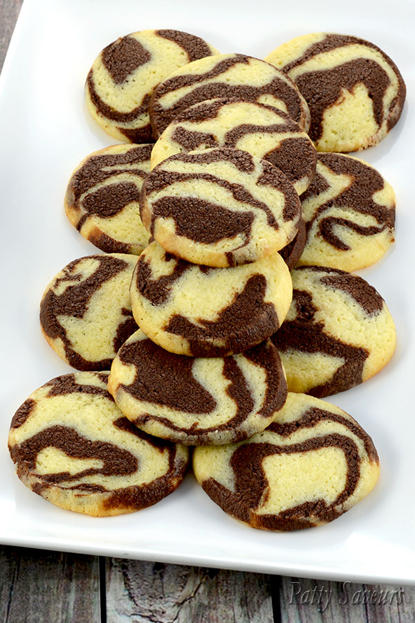 Chocolate Marble Cookies Recipe Pinterest