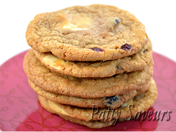 Cranberry White Chocolate Chips Cookies small