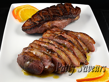 Duck Breast Whisky and Orange Sauce