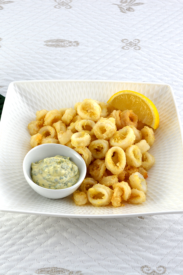 Easy Crispy Fried Calamari Pinterest
