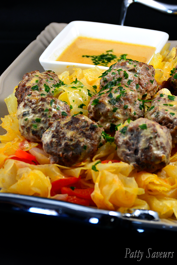 Green Cabbage and Beef Meatballs Pinterest