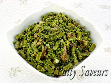 Green Peas and Asparagus Recipe small